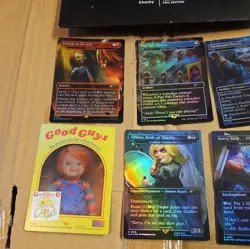 magic the gathering secret lair chucky foil edition - Image 2