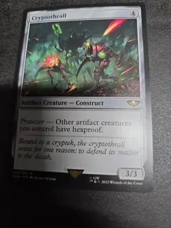 [1x] Cryptothrall Near Mint, English Warhammer 40,000 Commander MTG Magic - Image 1