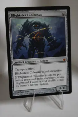 Blightsteel Colossus 99 Mirrodin Besieged NM English 175 - Image 1