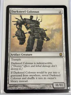 MTG Darksteel Colossus - Darksteel #109 Rare - Image 1
