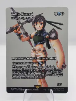 Yuffie Kisaragi Yuriko, the Tiger's Shadow (Showcase) Final Fantasy MTG R 0060 - Image 1