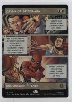 Borderless - Origin of Spider-Man Foil Magic: Marvel's SpiderMan SPM #0218 - Image 1