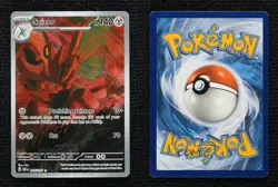 Scizor Illustration Rare Pokemon Scarlet & Violet: Obsidian Flames OBF #205 - Image 3