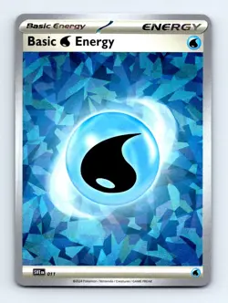 #11 2023 Scarlet and Violet Energy CRACKED ICE Basic Water Energy - Image 1