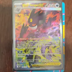 Pokemon Mega Gengar EX Secret Rare Full Art Holo ASCEN 284/217 EX Card - Image 1