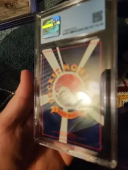 1998 Pokemon Retransfer Japanese Vending Series 3 Glossy Card Graded CGC 9 Mint - Image 4