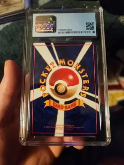 1998 Pokemon Retransfer Japanese Vending Series 3 Glossy Card Graded CGC 9 Mint - Image 5