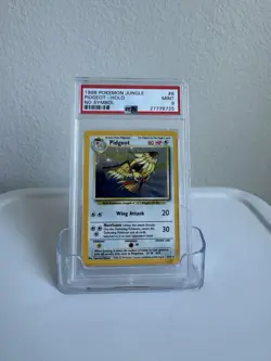 PSA 9 PIDGEOT-HOLO NO SYMBOL ERROR 1999 Pokemon Jungle #8 - Image 2