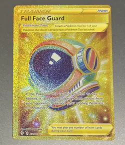 2021 Pokemon SWSH Evolving Skies Full Face Guard 231/203 Gold Secret - NM - Image 1
