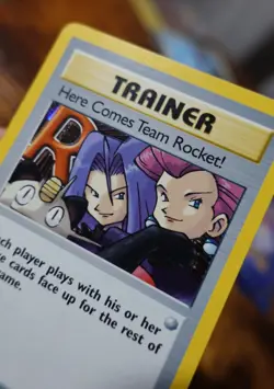 Here Comes Team Rocket! 15/82 Team Rocket Set Holo Rare Pokemon Card LP - Image 4