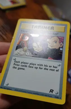 Here Comes Team Rocket! 15/82 Team Rocket Set Holo Rare Pokemon Card LP - Image 5