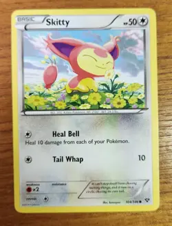 Skitty Pokemon Card, XY Set 104/146 - Image 1