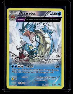 Pokemon tcg XY - Ancient Origins Gyarados (21) #21/98 - Image 1