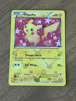 Pikachu RC7/RC25 Legendary Treasures: Radiant Collection Holo - Image 1