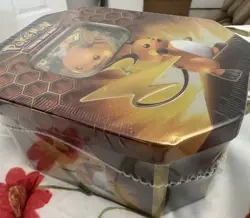 Pokemon TCG HiddenFates Raichu GX Tin BrandNew Factory Sealed - Image 2