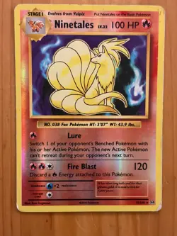 Ninetales 15/108 Reverse Holo HP - Evolutions 2016 - Pokemon TCG - Image 1