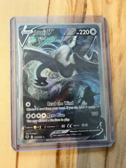 Pokemon TCG Lugia v Alt Art 186/195 Silver Tempest - Image 4