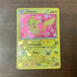 Pokemon Pikachu RC7/RC25 Legendary Treasures Uncommon Reverse Holo 60 HP English - Image 1