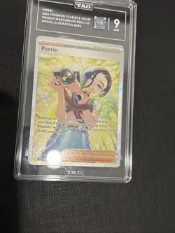 Pokemon TAG 9 Trainer Perrin Special Illustration Twilight Masquerade 220/167 - Image 2