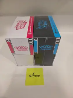 Black Bolt and White Flare POKEMON CENTER ETB Elite Trainer Box SEALED - Image 3