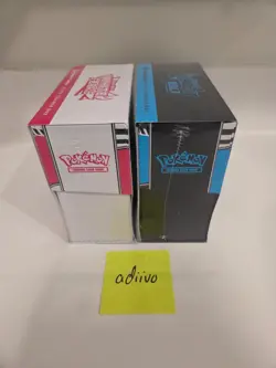 Black Bolt and White Flare POKEMON CENTER ETB Elite Trainer Box SEALED - Image 4