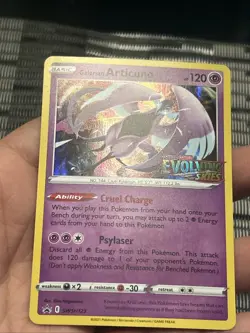 Pokemon TCG Sword & Shield Black Star Promos 2021 Galarian Articuno #SWSH123- NM - Image 2