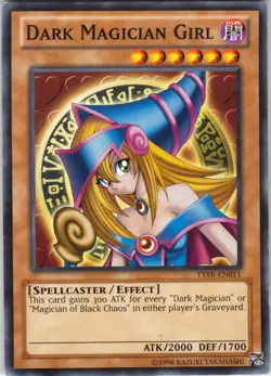 Dark Magician Girl – Yu-Gi-Oh YSYR-EN011 Common HP - Image 1
