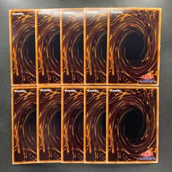 NM 10 card Jinzo GDB1-JP004 Gold Ultra Rare YuGiOh 1000 - Image 2