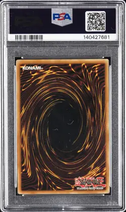 2003 YU-GI-OH! STARTER DECK: JOEY #001 RED-EYES B. DRAGON PSA 5 - Image 2