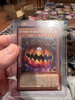 MZMU-EN001 Pumpking the King of Grave Ghosts Collector's Rare YuGiOh - Image 1
