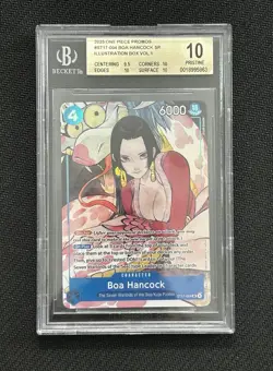 Boa Hancock ST17-004 Illustration Box Promo English One Piece BGS 10 Pristine - Image 1