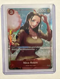 NICO ROBIN ST21-010 ALT ART ONE PIECE GEAR 5 ENGLISH - Image 1