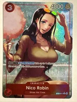 NICO ROBIN ST21-010 ALT ART ONE PIECE GEAR 5 ENGLISH - Image 2