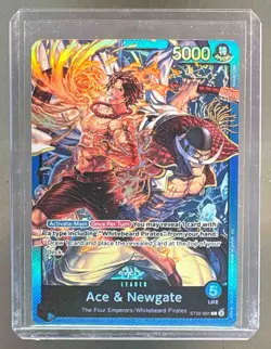 Ace & Newgate Whitebeard 2025 One Piece Starter Deck 22 ST22-001 B1 - Image 1