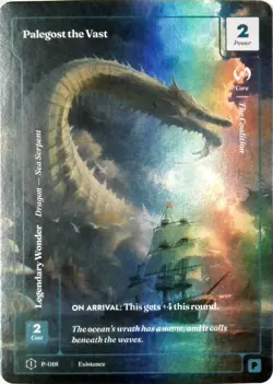 Wonders of the First - FORMLESS FOIL PROMO - PALEGOST THE VAST P-18 - Image 1