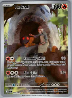 Torkoal 172/167 SV06: Twilight Masquerade - Pokemon Card - NM - Image 1