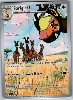 Farigiraf 228/193 SV02: Paldea Evolved - Pokemon Card - NM - Image 1