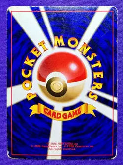 Rainbow Energy | Team Rocket 1997 Pokemon Card Japanese Holo WOTC Old Back | DMG - Image 2