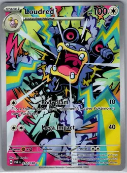 Loudred 212/182 SV04: Paradox Rift - Pokemon Card - NM - Image 1