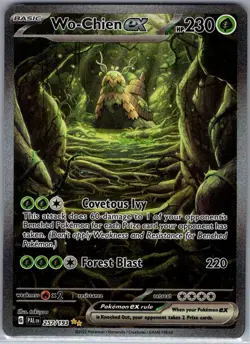 Wo-Chien ex 257/193 SIR SV02: Paldea Evolved - Pokemon Card - NM - Image 1