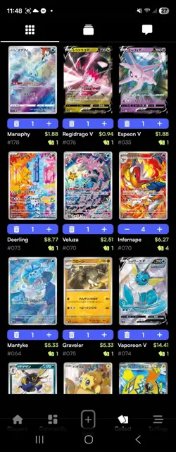 180 pokemon card collection rare card lot Full Art And IRs Only - Image 5
