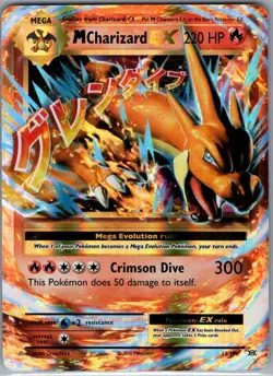 M Charizard EX 13/108 XY - Evolutions - Pokemon Card - NM - Image 1
