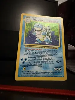 Pokemon Card Base Set Blastoise 2/102 Holo 1999 Wizards of the Coast - Image 3