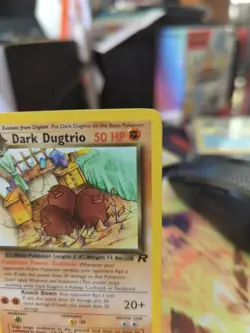 Pokemon Dark Dugtrio TCG Card 23/82 Non-Holo Rare, LP Condition - Image 4