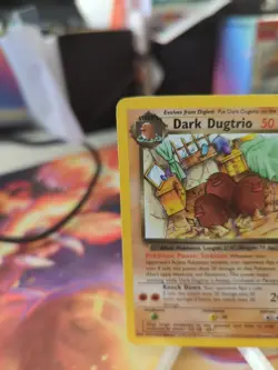 Pokemon Dark Dugtrio TCG Card 23/82 Non-Holo Rare, LP Condition - Image 5