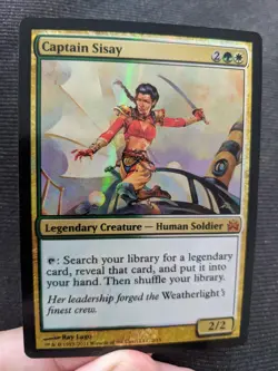 1x Captain Sisay FTV FOIL NM - Magic the Gathering Jodah EDH Card x1 - Image 1