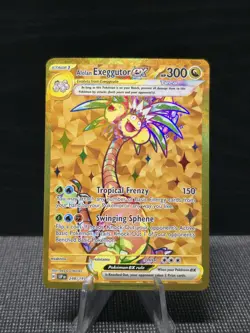 Pokemon TCG Alolan Exeggutor EX 248/191 Surging Sparks Holo Card - Image 1