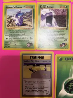 Lot Of 11 Vintage 2000 Wizards Of The Coast Pokemon Gym Challenge Cards, NM-MP - Image 4