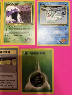 Lot Of 11 Vintage 2000 Wizards Of The Coast Pokemon Gym Challenge Cards, NM-MP - Image 5