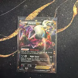 Pokemon Darkrai EX Ultra Rare Holo Card 63/108 - Image 1